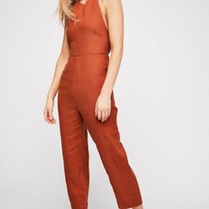 Free People Brown Jumpsuit by Endless Summer NWT